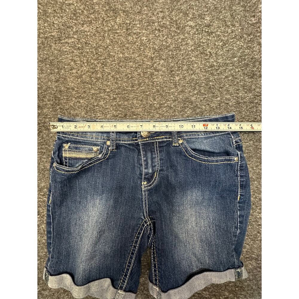Love Indigo Denim Shorts Size 6 EUC - Picture 5 of 8